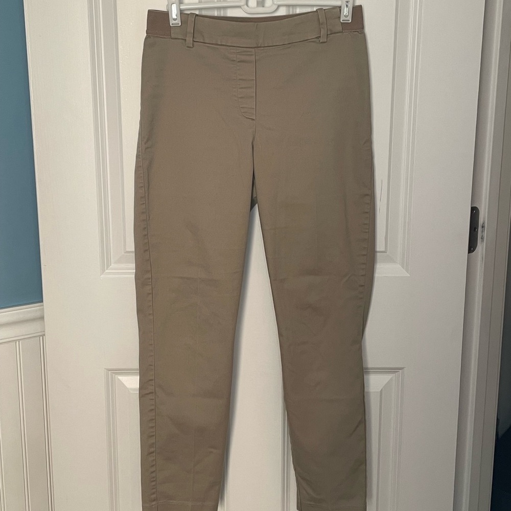 H&M Khaki Ankle Slacks